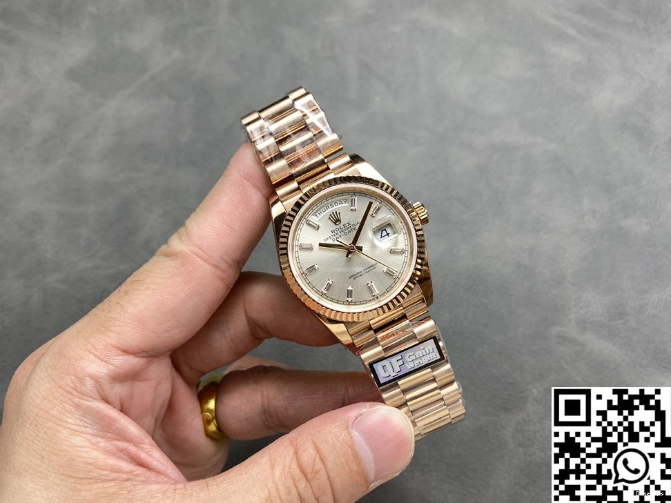 v5 Date Tungsten Silver Rose Gold QF Day Factory M228235-0004 Rolex Steel Dial 0518